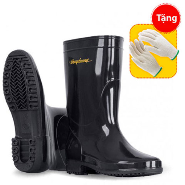 Ủng cao su Thùy Dương đen 829