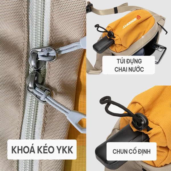 Túi bao tử, túi đeo chéo GoodFit GF121RB