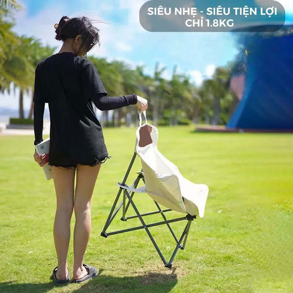 Ghế mặt trăng gấp gọn