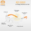 Kính chống bụi gọng mềm Kings KY 2221