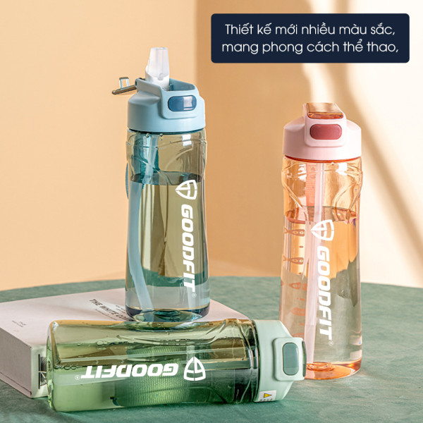 Bình nước thể thao 800ml GoodFit GF05RA